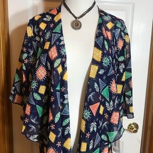 NWT Medium Lularoe Shirley Kimono